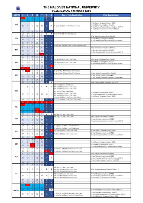 Mnu Academic Calendar 2023